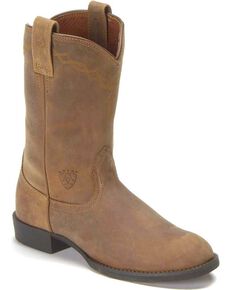  Ariat Women's Heritage Roper Boots, Distressed, hi-res