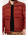 Wrangler ATS Men's All-Terrain Classic Zip-Front Puffer Jacket, Red, hi-res