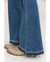 Image #5 - Show Me Your Mumu Women's Austin Pull On Flare Jeans, Blue, hi-res