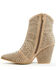 Image #3 - Very G Women's Swagger Rhinestone Booties - Snip Toe, Taupe, hi-res