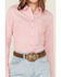 Image #3 - Ariat Women's Kirby Striped Long Sleeve Button-Down Stretch Western Shirt, Pink, hi-res