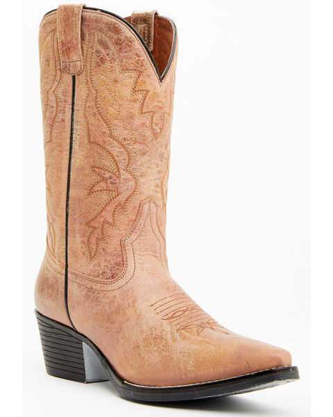 Laredo Women's Brandie Western Boots - Snip Toe, Cognac, hi-res
