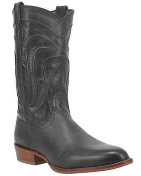 Dingo Men's Montana Western Boots - Round Toe, Black, hi-res
