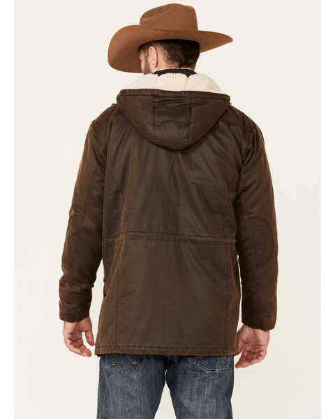 Image #4 - Outback Trading Co. Men's Nolan Storm-Flap Jacket , Brown, hi-res