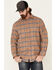 Image #1 - Pendleton Men's Camel Cascade Plaid Long Sleeve Western Shirt, Tan, hi-res
