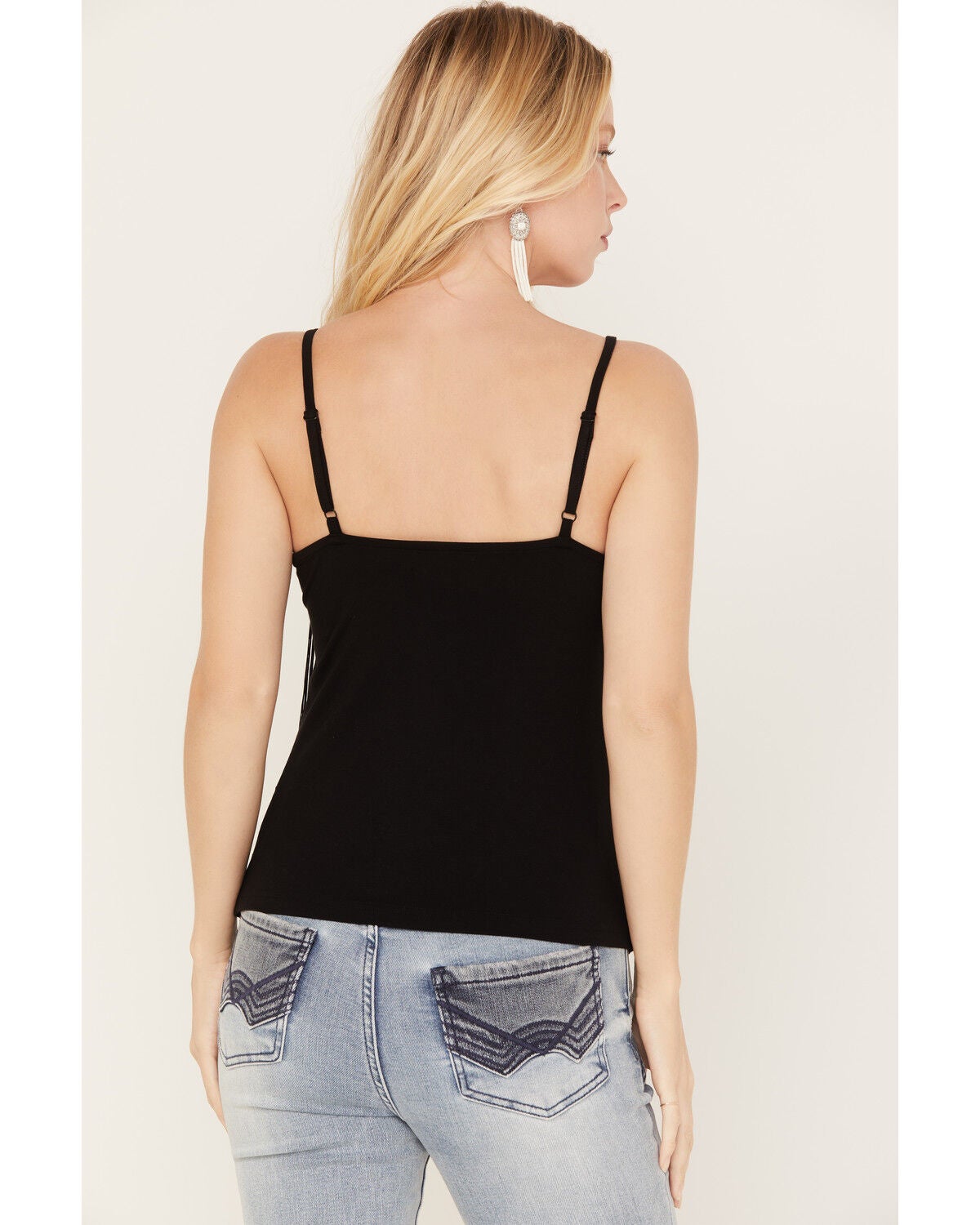 Image #4 - Idyllwind Women's Damara Dancing Fringe Tank Top, , hi-res