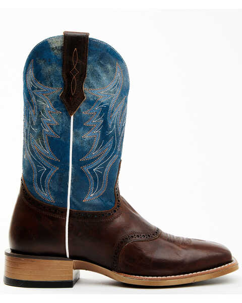 Cody James Men's Xero Gravity Hoverfly Performance Leather Western Boots - Broad Square Toe , Blue, hi-res