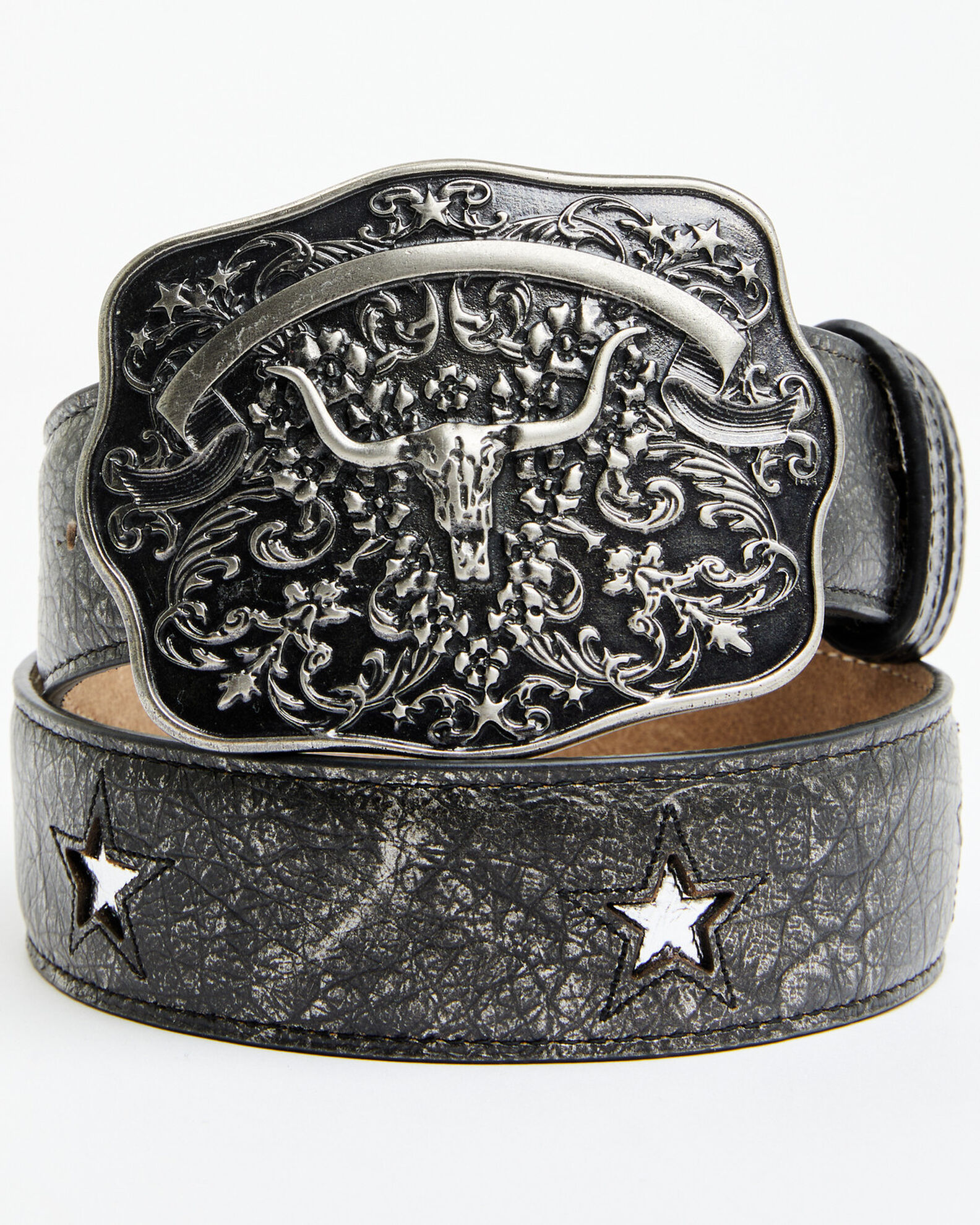 Idyllwind Women s Cordero Longhorn Buckle And Star Cutout Belt Sheplers