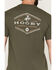 Image #3 - Hooey Men's Rocks Short Sleeve Graphic T-Shirt, Olive, hi-res