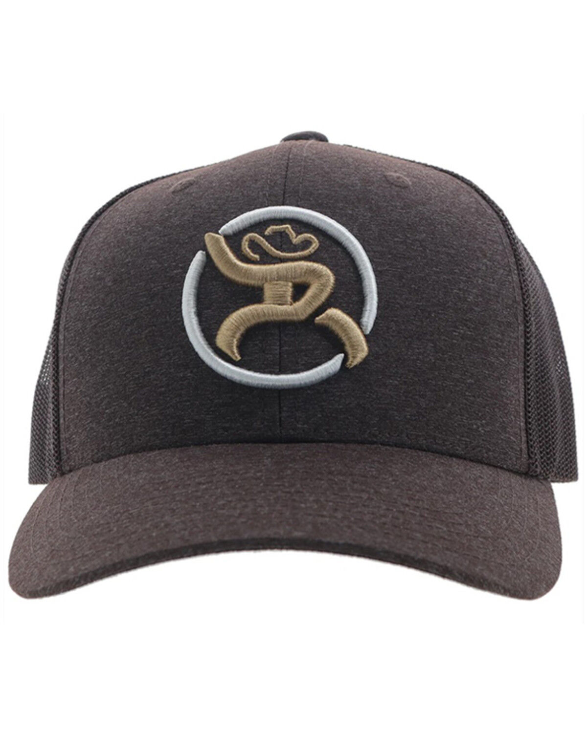 Image #3 - Hooey Men's Strap Logo Trucker Cap, Brown, hi-res