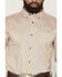 Image #3 - Cody James Men's Basic Solid Long Sleeve Button-Down Stretch Western Shirt - Tall, Tan, hi-res