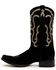 Image #3 - Corral Men's Roughout Embroidered Western Boots - Square Toe, Black, hi-res