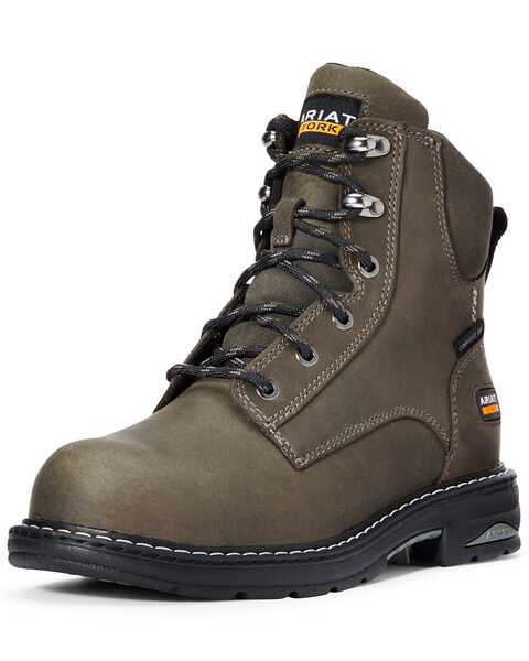 Image #1 - Ariat Women's Casey Work Boots - Composite Toe, Charcoal, hi-res