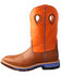 Twisted X Men's Tan CellStretch Western Work Boots - Alloy Toe, Tan, hi-res