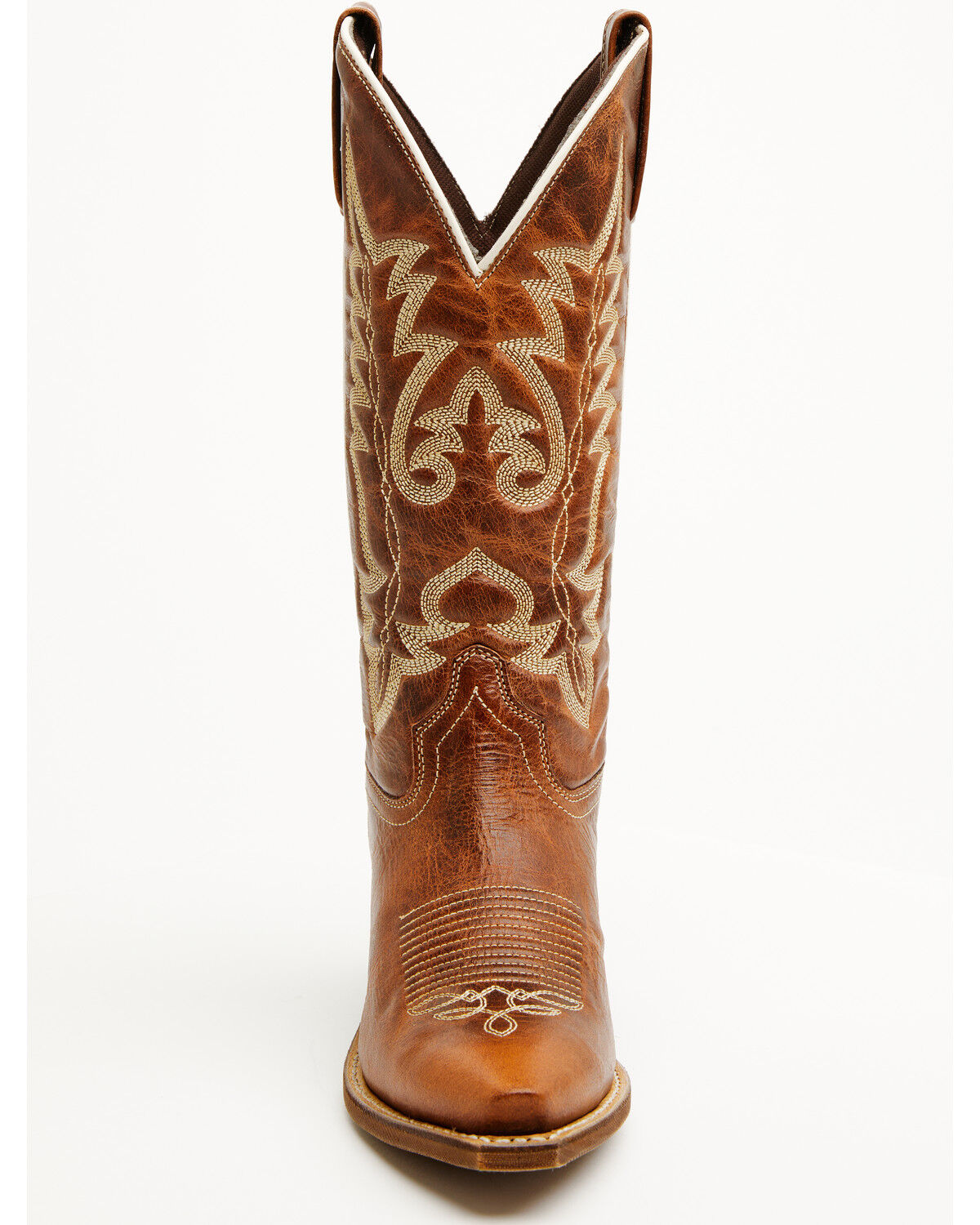 Image #4 - Laredo Women's Carly Western Boots - Snip Toe, Honey, hi-res