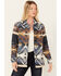 Image #1 - Idyllwind Women's Luttrell Southwestern Print Shacket, Dark Blue, hi-res