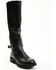 Image #1 - Corkys Women's Hay There Tall Boots - Round Toe, Black, hi-res