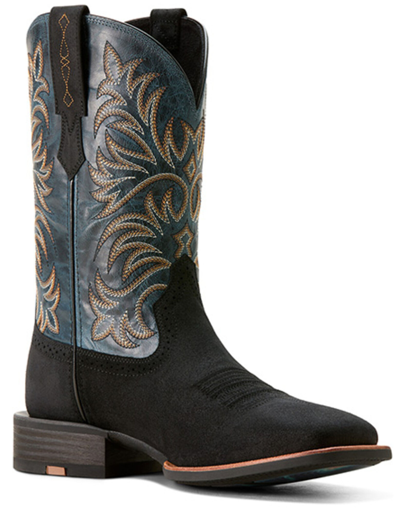 Mens square toe boots ariat cheap