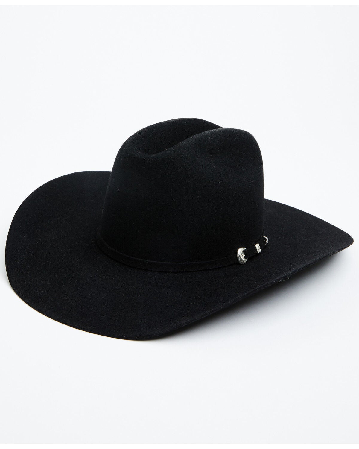 Resistol 6X Midnight Felt Cowboy Hat, Black, hi-res