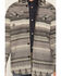 Image #3 - Cody James Boys' Cowpoke Serape Striped Shirt Jacket, Charcoal, hi-res