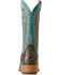 Ariat Men's Futurity Time Western Boots - Broad Square Toe, Black, hi-res