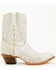 Image #2 - Corral Women's Embroidered Western Ankle Boots - Snip Toe, Ivory, hi-res
