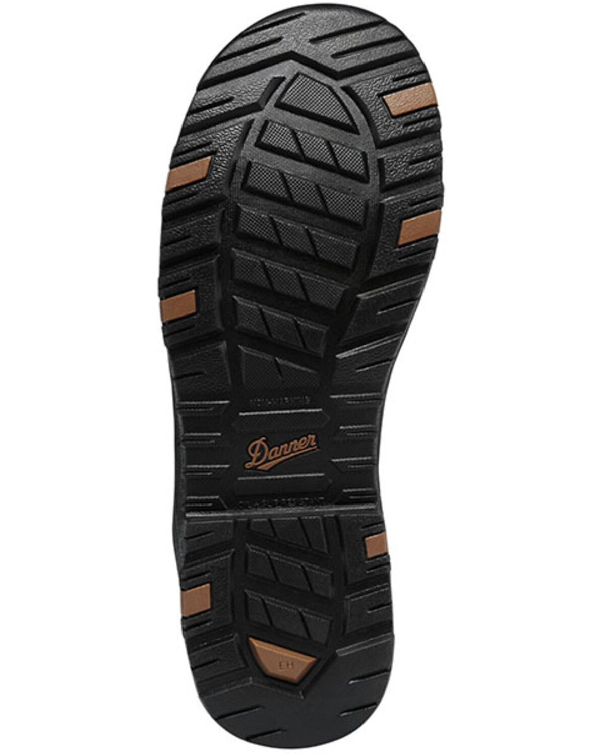 Image #5 - Danner Men's Caliper 6" Waterproof Work Boots - Aluminum Toe, Brown, hi-res