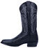 Image #3 - Dan Post Men's Winston Lizard Western Boots - Round Toe, Black, hi-res