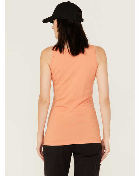 Image #4 - Dovetail Workwear Women's Solid Tank , Light Orange, hi-res
