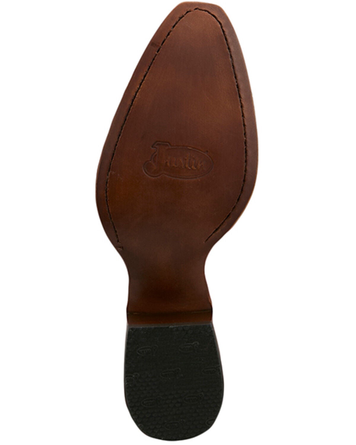 Image #7 - Justin Women's Heart Inlay Tall Western Boots - Snip Toe, Cream, hi-res