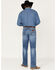 Image #3 - Wrangler Retro Men's Llano Light Medium Wash Stretch Slim Bootcut Jeans, , hi-res