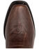 Image #6 - Ferrini Men's Wyatt Western Boots - Square Toe, Chocolate, hi-res