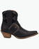 Image #2 - Dingo Women's Saddle Up Western Booties - Snip Toe, Black, hi-res