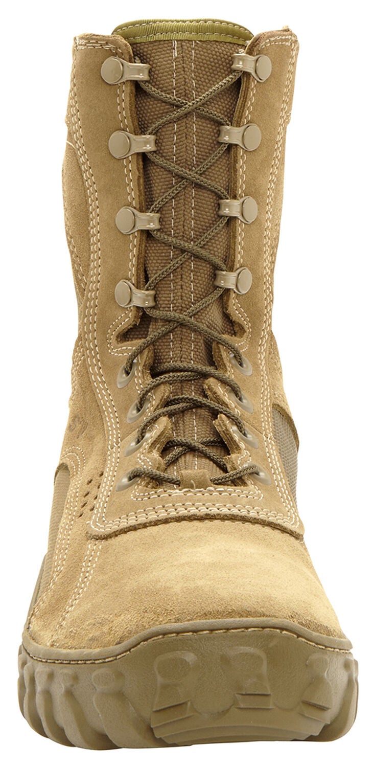 Image #4 - Rocky S2V Tactical Military Boots - Steel Toe, Brown, hi-res