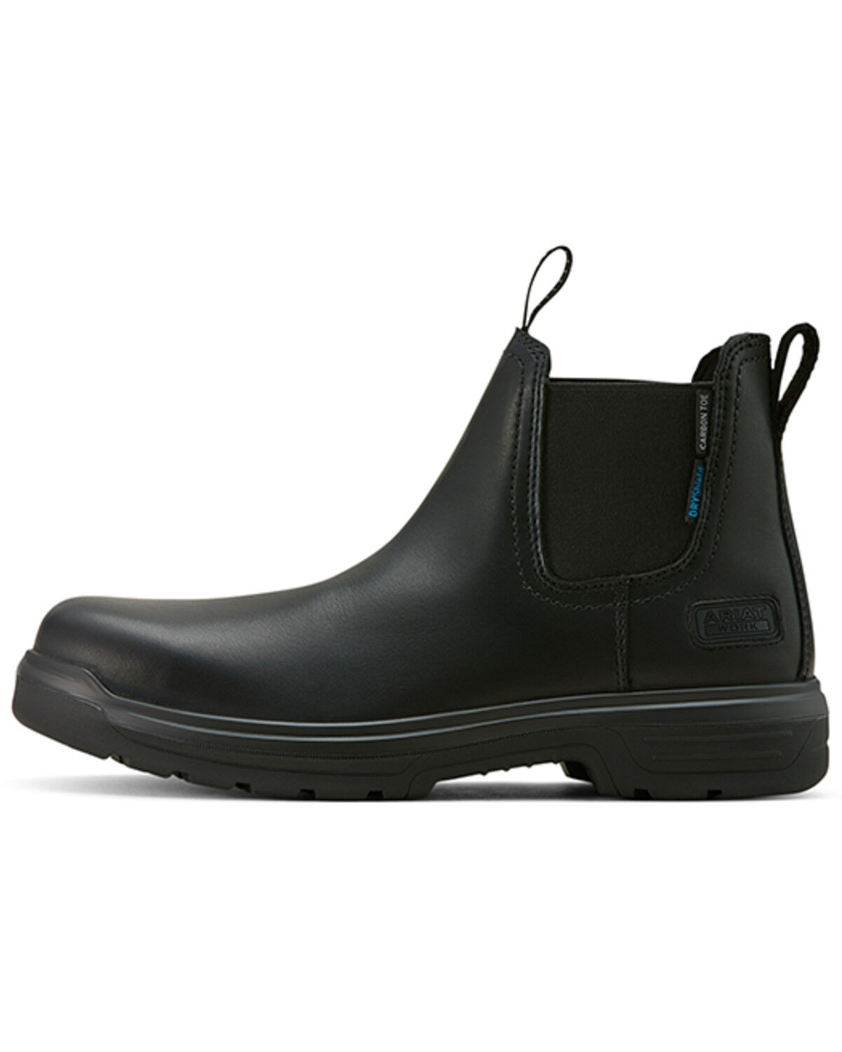 Image #2 - Ariat Men's Turbo Chelsea CSA Waterproof Work Boots - Carbon Toe, Black, hi-res