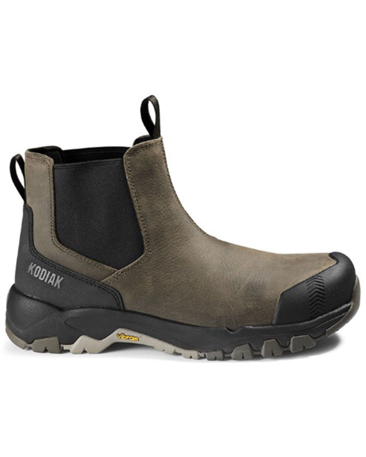 Image #2 - Kodiak Men's Quest Bound Chelsea Work Boots - Composite Toe, Medium Brown, hi-res