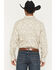 Image #4 - RANK 45&reg; Men's Shadow Alley Geo Print Long Sleeve Button-Down Stretch Western Shirt, Tan, hi-res