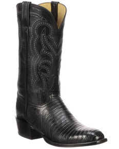 lucchese lizard skin boots