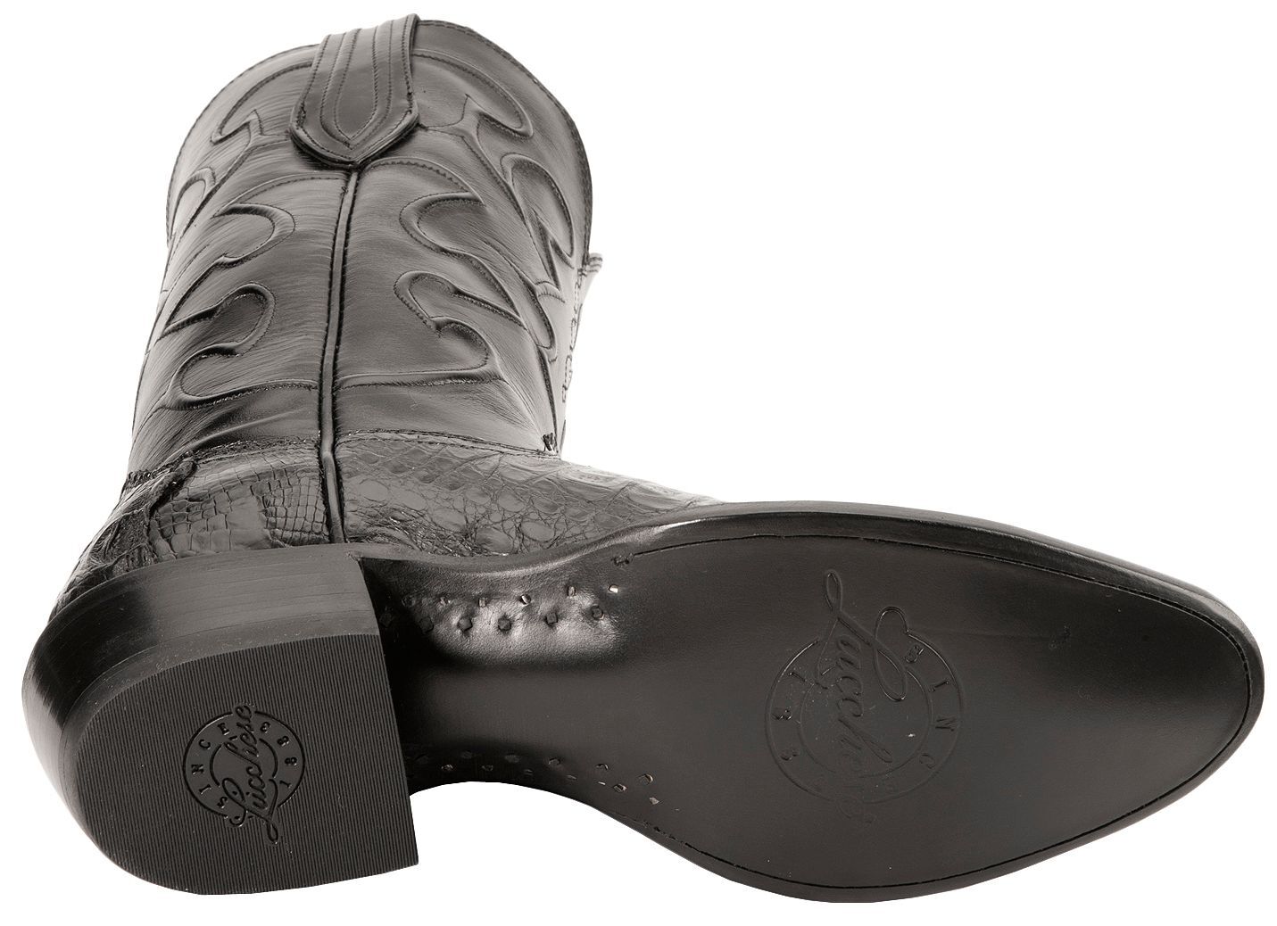 crocodile belly boots