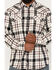 Image #3 - Moonshine Spirit&reg;&nbsp;Men's Austin Plaid Print Long Sleeve Snap Flannel Shirt, Cream, hi-res