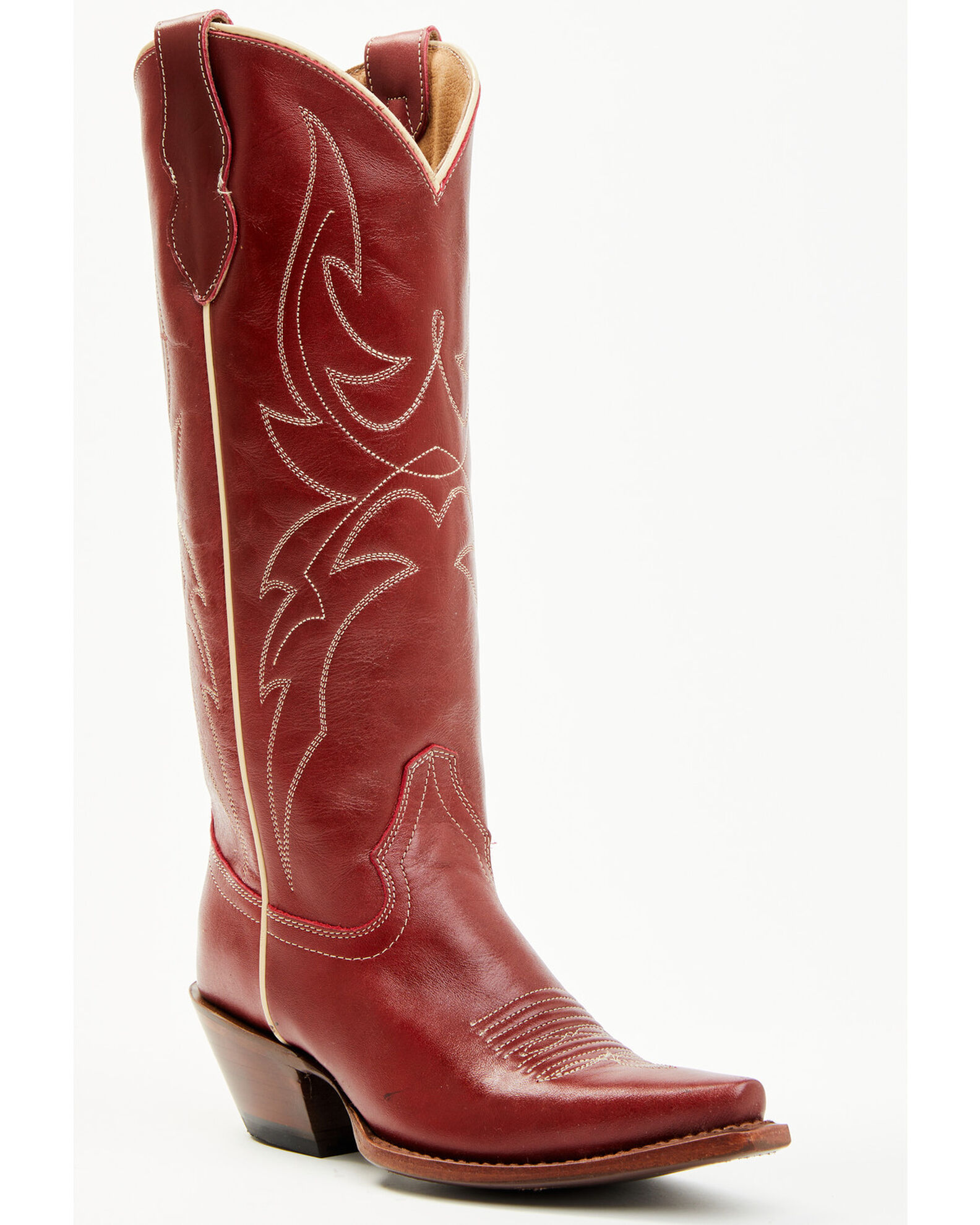 Red womens western boots discount