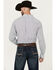 Image #4 - Ariat Men's Wes Geo Print Long Sleeve Button-Down Western Shirt - Big, Dark Blue, hi-res