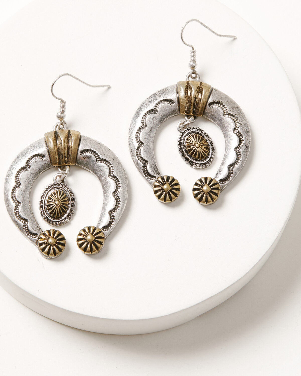 Idyllwind Women's Harpeth Squash Blossom Earrings, Gold, hi-res