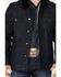 Image #3 - Cody James Men's Grand Teton Dark Wash Sherpa Cord Collar Denim Jacket, Dark Wash, hi-res