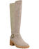 Image #1 - Corkys Women's High There Fashion Boots - Round Toe, Taupe, hi-res