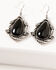Image #1 - Idyllwind Women's Memphis Teardrop Earrings, Black, hi-res