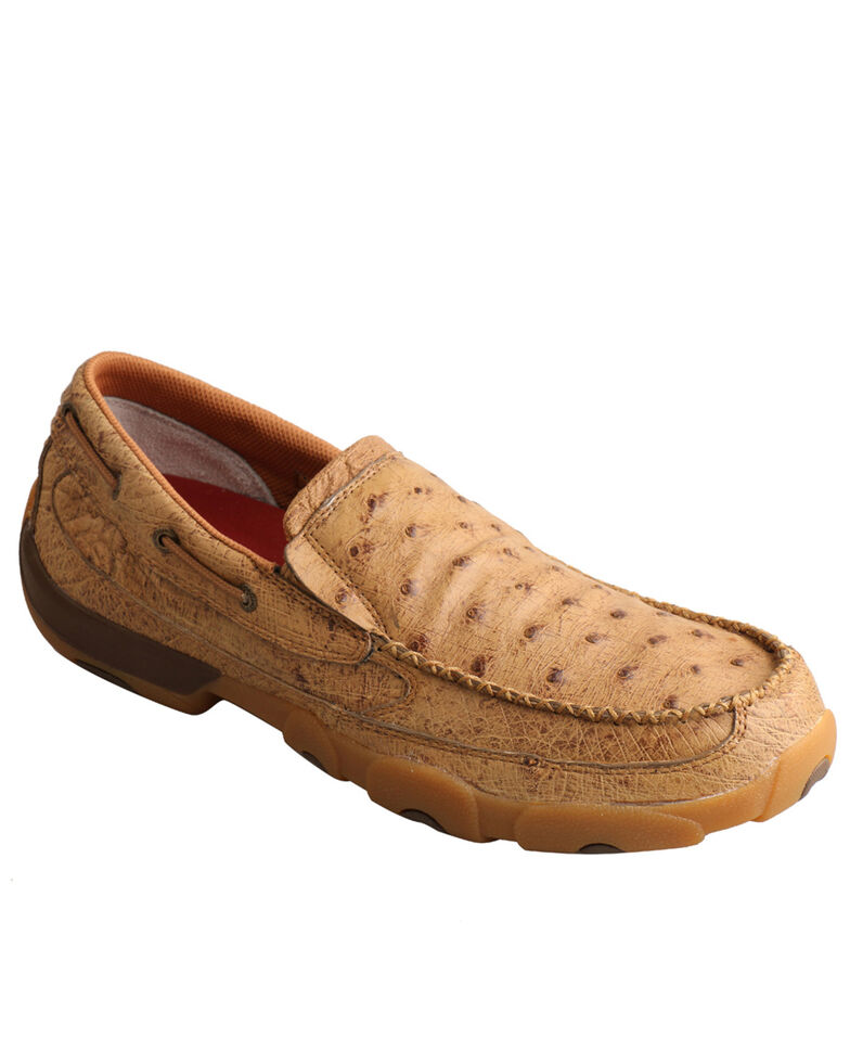 ostrich driving shoes