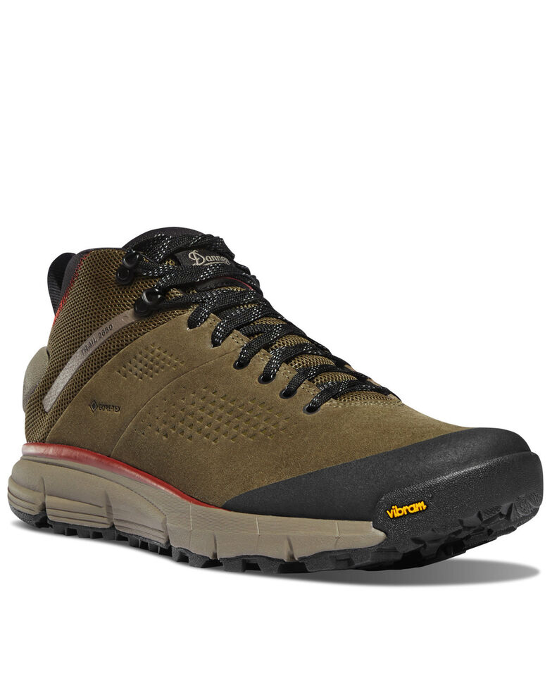 Danner Men's Trail 2650 GTX Dusty Olive Hiking Boots - Soft Toe, Olive, hi-res