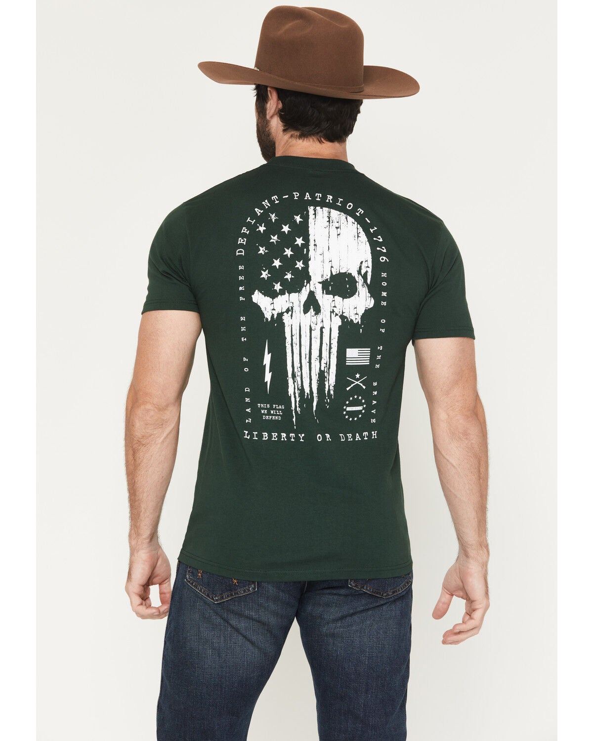 Howitzer Men's Defiant 76 Short Sleeve Graphic T-Shirt, Green, hi-res