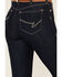 Ariat Women's R.E.A.L. Dark Wash High Rise Selma Stretch Bootcut Jeans, Dark Wash, hi-res